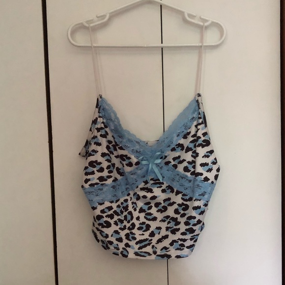 Y2K Crop top with pattern - Picture 1 of 2